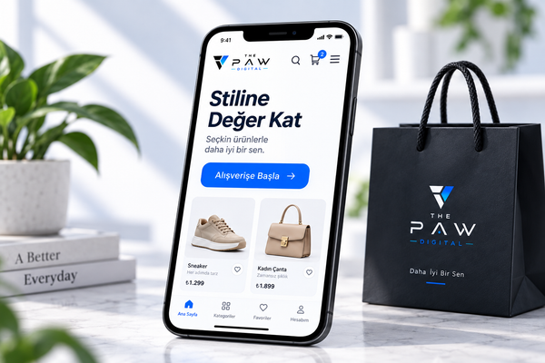 E-ticaret paketi örnek tasarımı